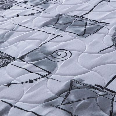 Colchão Solteiro Imperial Molas Verticóil (23x78x188) Preto e Cinza