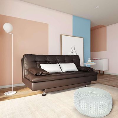 Sofá-Cama 3 Lugares Casal Superior Café