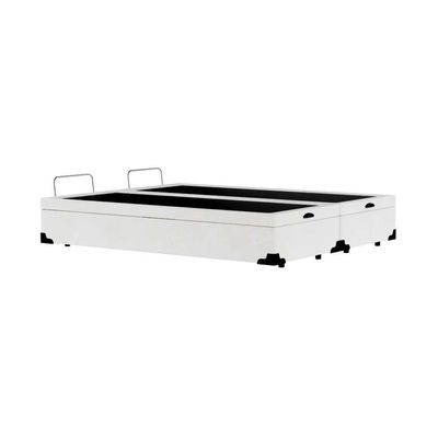Base para Cama Box Queen Maci com Baú (45x158x198) Branca