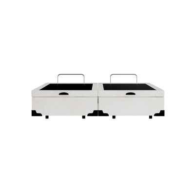 Base para Cama Box Queen Maci com Baú (45x158x198) Branca