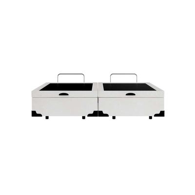 Base para Cama Box Queen Mabel com Baú (45x158x198) Branca