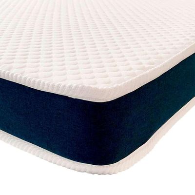Colchão Solteiro King Guldi Duplo Plus D28 (16x96x203) Branco e Azul
