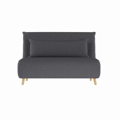 Sofá-Cama 2 Lugares Casal Terracina Cinza Escuro