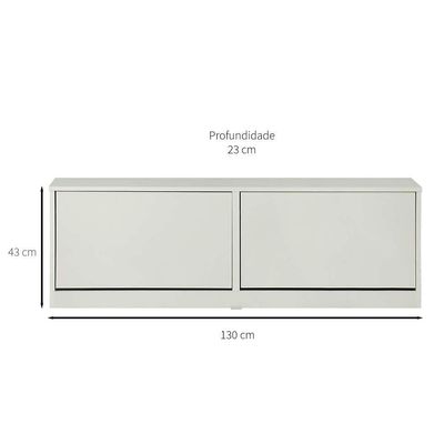 Sapateira Florenza 2 PT Branca