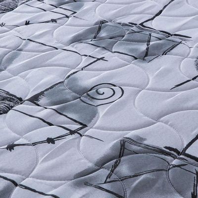 Colchão Solteiro Imperial Molas Verticóil (23x88x188) Preto e Cinza