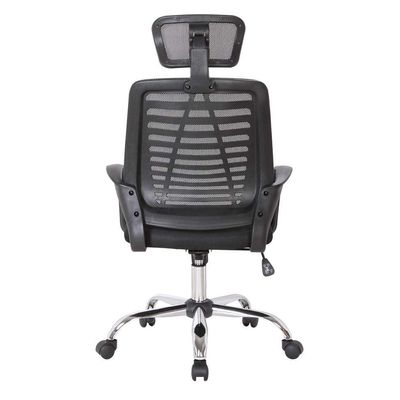 Conjunto com 6 Cadeiras de Escritório Diretor Giratórias Light Preto