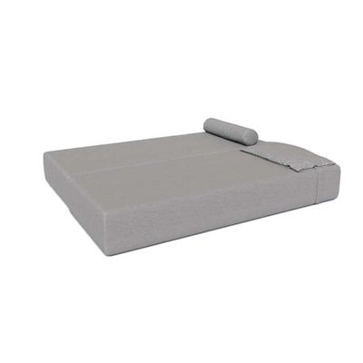 Sofá-Cama Casal 3 Lugares Cecília Linho Cru