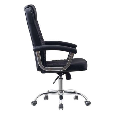 Conjunto com 2 Cadeiras de Escritório Presidente Giratórias Finland Preto