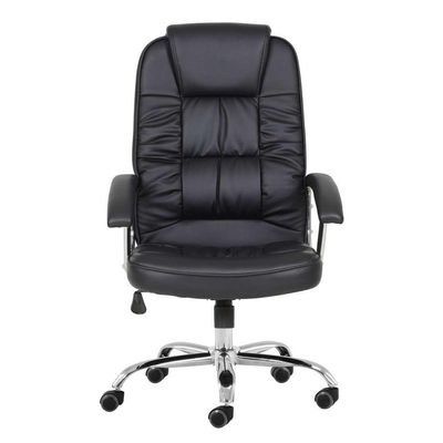 Conjunto com 2 Cadeiras de Escritório Presidente Giratórias Finland Preto