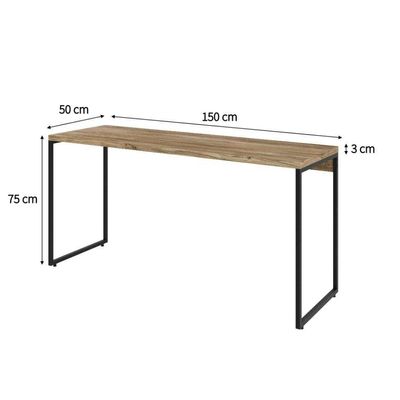 Mesa de Escritório Studio Carvalho 150 cm