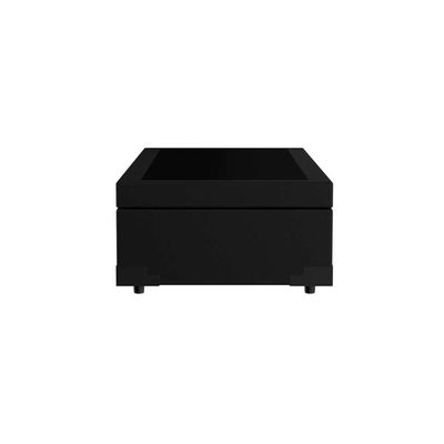 Base para Cama Box Solteiro Madden com Baú (45x88x188) Preta