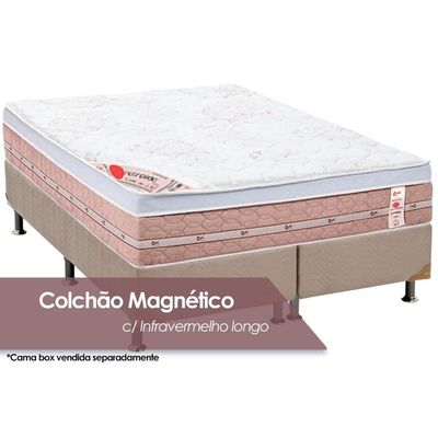 Colchão King Magnético c/ Infravermelho Longo Niponpedic Molas Tecnopedic (193x203x31) - Castor