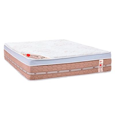 Colchão King Magnético c/ Infravermelho Longo Niponpedic Molas Tecnopedic (193x203x31) - Castor