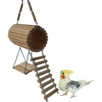 Brinquedo Aves Roedores playground toca casinha ponte escada