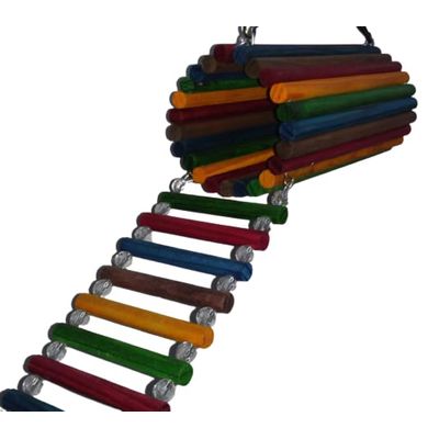 Brinquedo Aves Roedores playground toca casinha ponte escada
