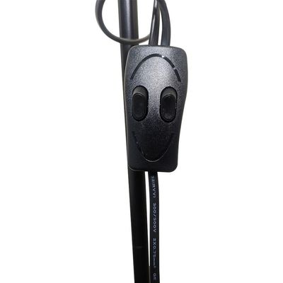 Luminária Abajur Chão Duo Floor Pedestal Articulada Metal Bivolt