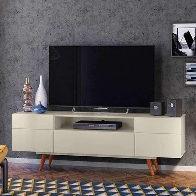 Rack Retrô Leni Off White 162 cm