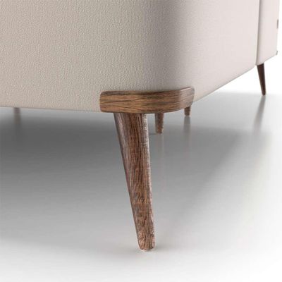Base para Cama Box Casal com Entrada USB Night (45x138x188 cm) Suede Bege