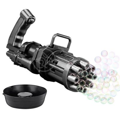 Máquina Elétrica Lança Bolhas Sabão Preto