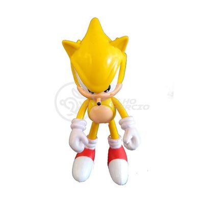 Boneco Em Vinil Sonic 20Cm - Super Size Figure Collection