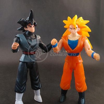 Kit 4 Bonecos Dragon Ball Z Action Figure Esféras Do Dragão