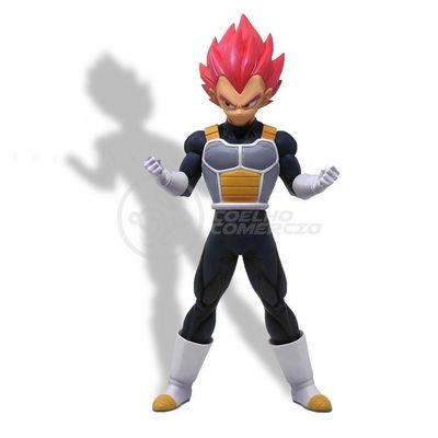Boneco Action Vegeta Sayajin God Dragon Ball Z 20Cm