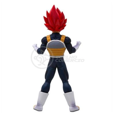 Boneco Action Vegeta Sayajin God Dragon Ball Z 20Cm