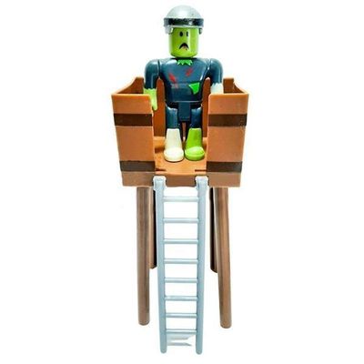 Cartela 4 Boneco Articulado 7Cm Roblx Ataque Zumbi Nº24