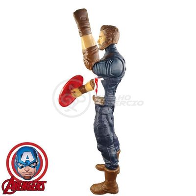 Boneco Action Figure Vingadores Capitão America 29Cm