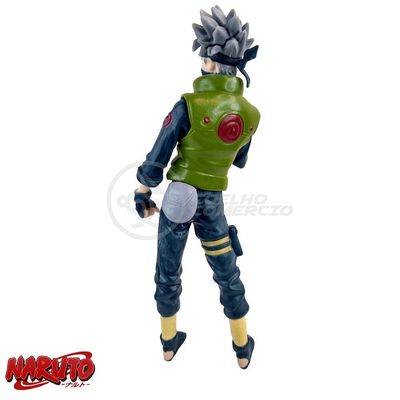Brinquedo Boneco Kakashi Hatake Sharingan 18Cm Naruto