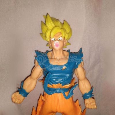 Boneco Action Goku Ssj Sayajin 2 Dragonball Z 20Cm
