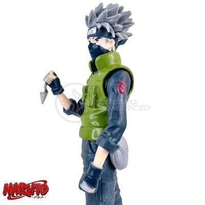 Brinquedo Boneco Kakashi Hatake Sharingan 18Cm Naruto