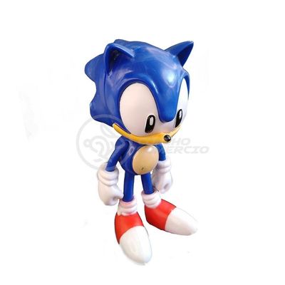Coleção Boneco Action Figure Sonic Azul 16Cm Sonic Sega
