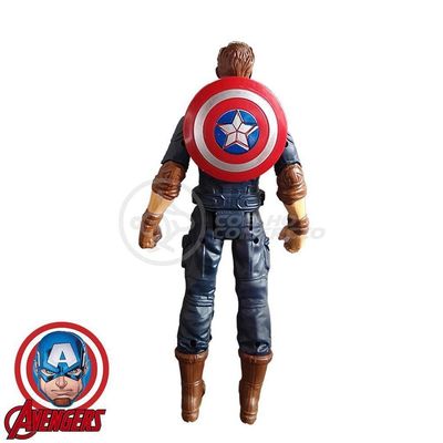 Boneco Action Figure Vingadores Capitão America 29Cm