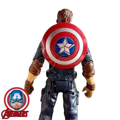 Boneco Action Figure Vingadores Capitão America 29Cm