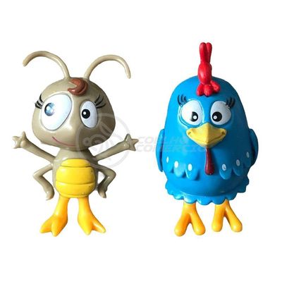 Cartela 4 Bonecos Universo Infantil Galinha Pintadinha