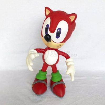 Boneco Action Figure Vermelho 23Cm Sonic