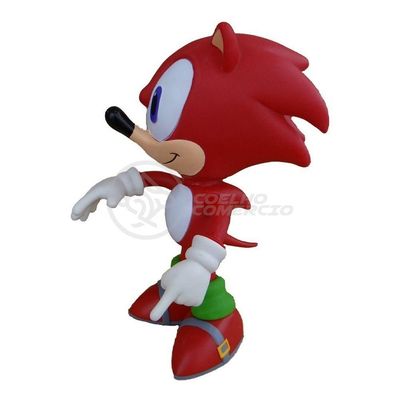 Boneco Action Figure Vermelho 23Cm Sonic