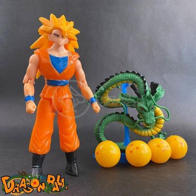 Kit 4 Bonecos Dragon Ball Z Action Figure Esféras Do Dragão