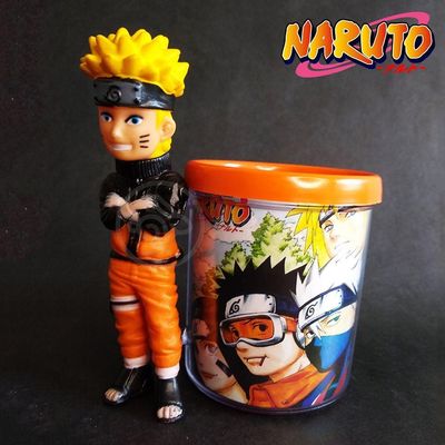 Kit Boneco Naruto Shippuden 15 Cm + Caneca Time 7 350 Ml