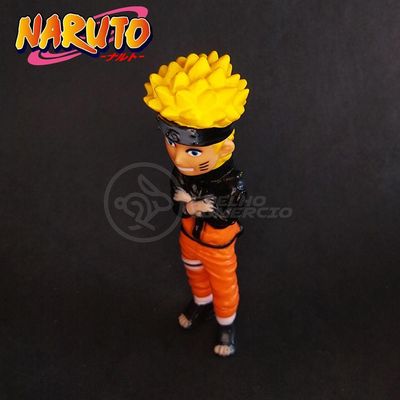 Kit Boneco Naruto Shippuden 15 Cm + Caneca Time 7 350 Ml
