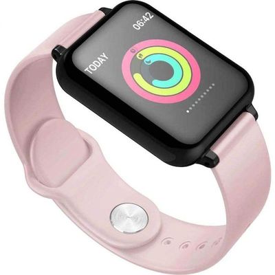 Relógio Inteligente B57 Smartwatch Ios Android Rosa