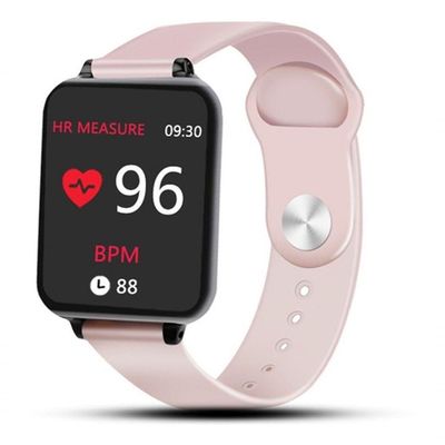 Relógio Inteligente B57 Smartwatch Ios Android Rosa