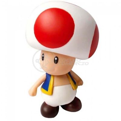 Boneco Cogumelo Toad Grande Super Size 20Cm - Mario