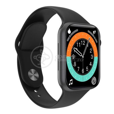 Smartwatch X16 Preto Troca Pulseira Android Ios Monitor