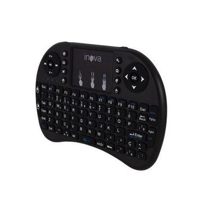 Mini Teclado Sem Fio Inova Key-7189 Recarregável Touchpad