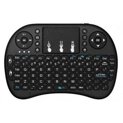 Mini Keyboard Teclado Wifi Controle Com Touch Pad