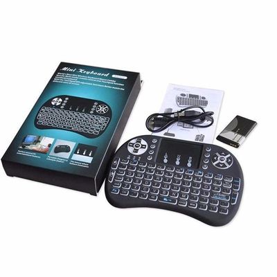 Mini Teclado Touchpad Retroiluminado Wireless