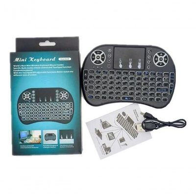 Mini Teclado Touchpad Wireless Usb Smart Tv Netflix