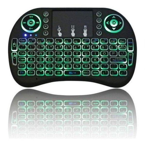Mini Teclado Touchpad Wireless Usb Smart Tv Netflix